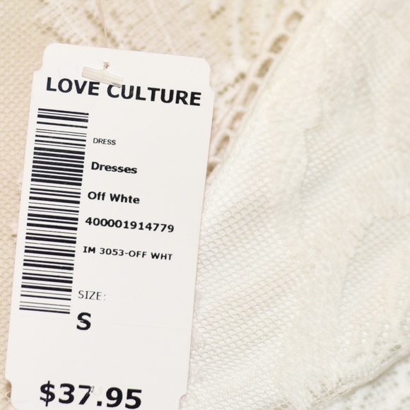 Ivory Victorian Lace Fit and Flare Dress - Picture 3 of 3